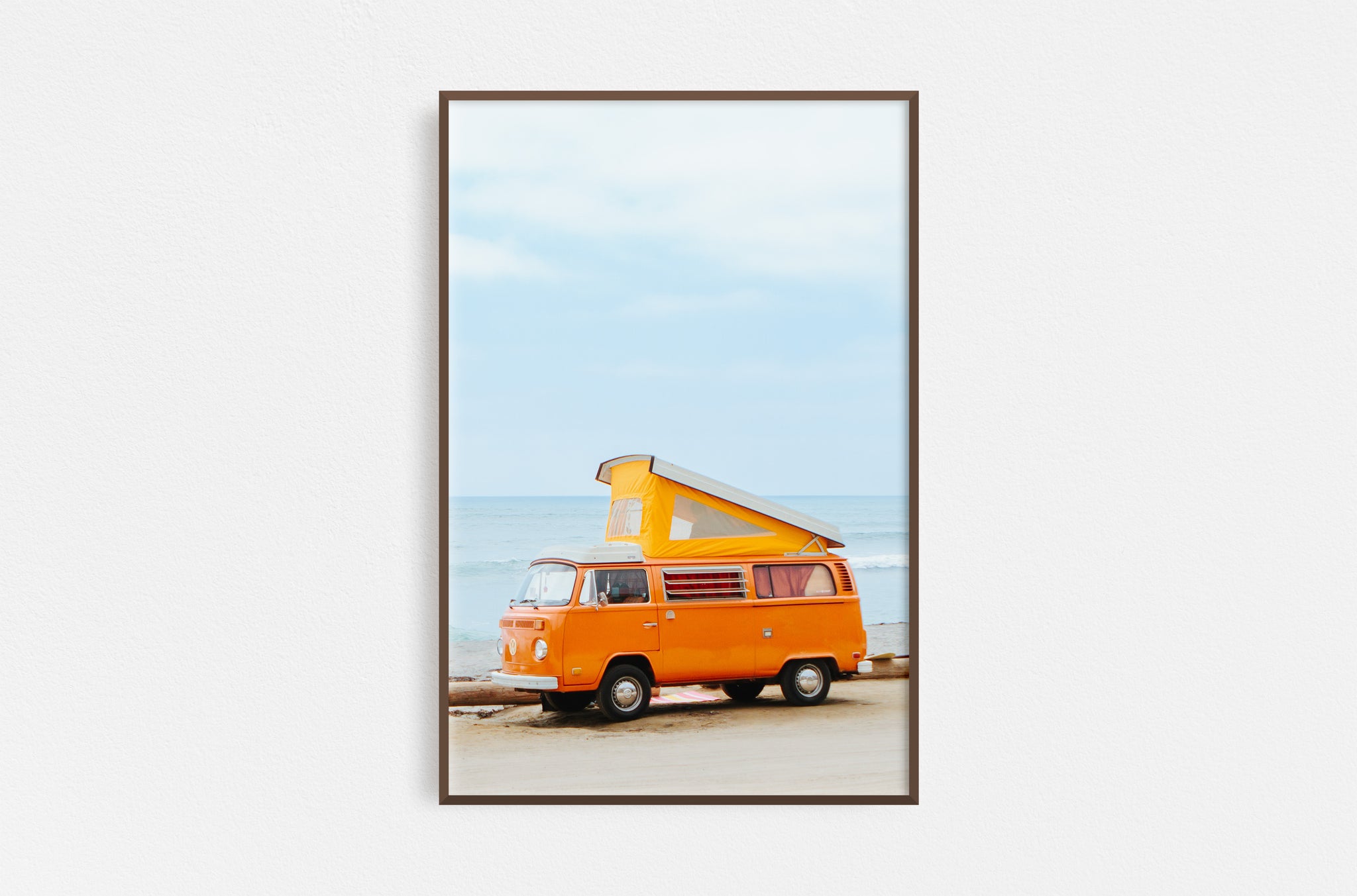 ORANGE BUS /// PRINT – Curious Gabe